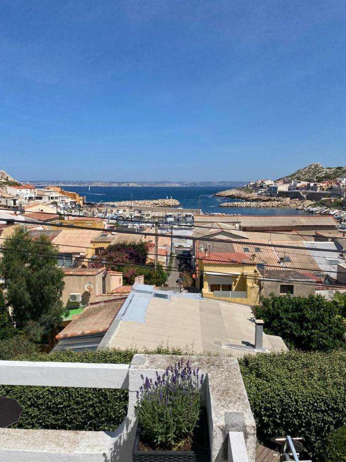 Au Coeur Du Parc National Du Massif Des Calanques, La Flibuste Des Goudes, Maison 2 Chambres, Climatisee, Jardins, Solarium, Proche Plage, Large Vue Mer Marselha Exterior foto