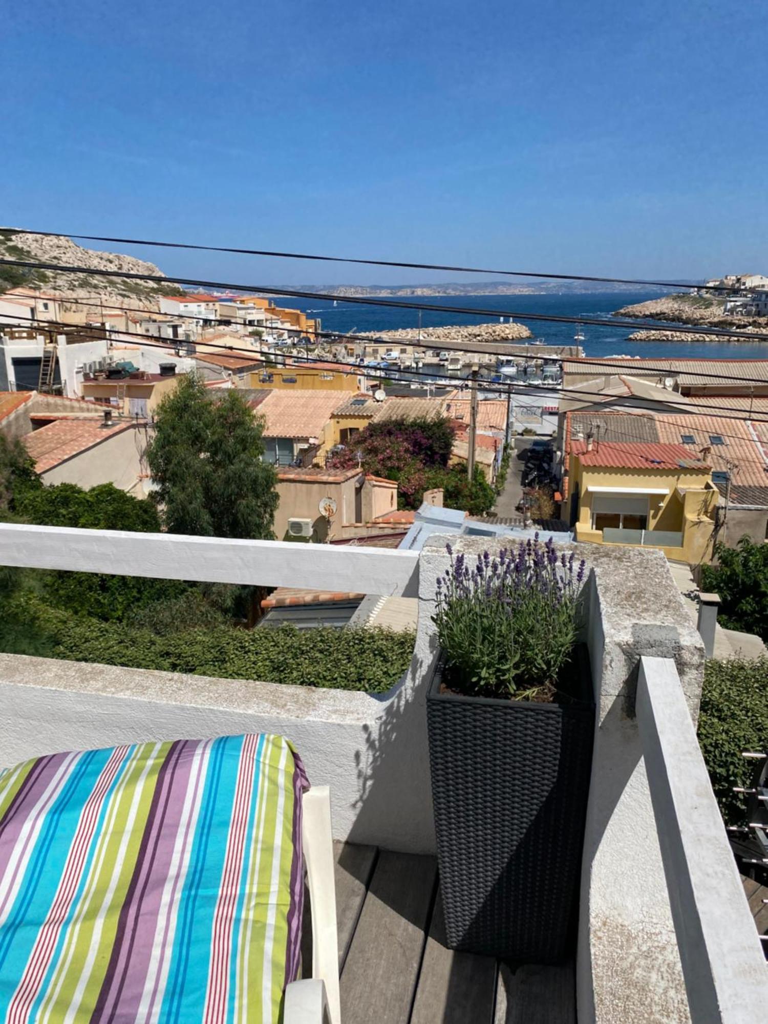 Au Coeur Du Parc National Du Massif Des Calanques, La Flibuste Des Goudes, Maison 2 Chambres, Climatisee, Jardins, Solarium, Proche Plage, Large Vue Mer Marselha Exterior foto