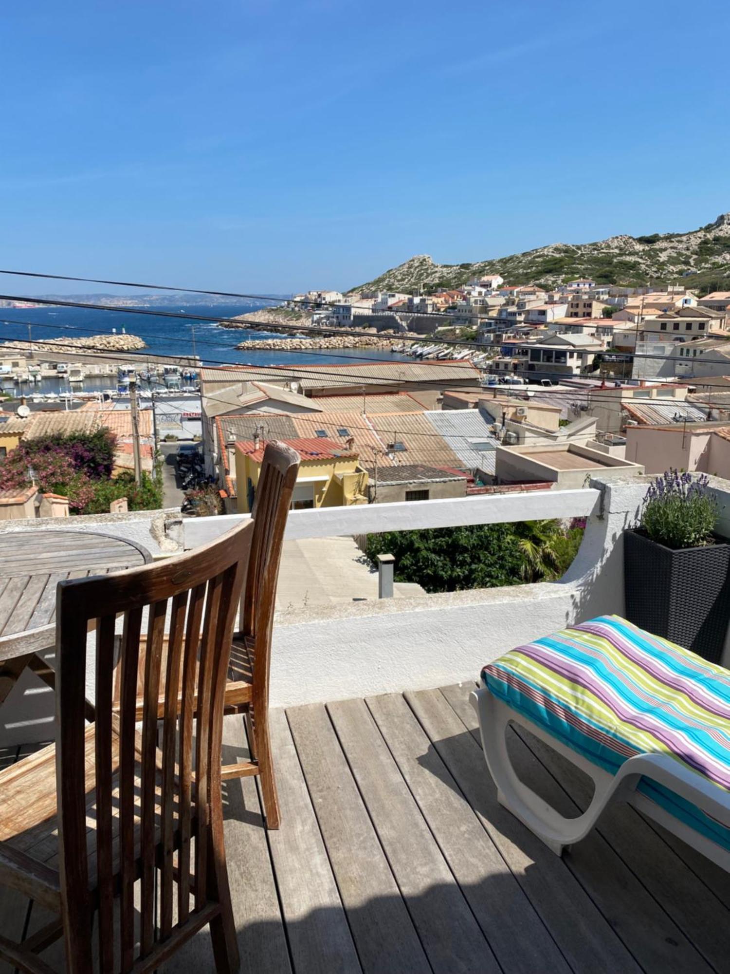 Au Coeur Du Parc National Du Massif Des Calanques, La Flibuste Des Goudes, Maison 2 Chambres, Climatisee, Jardins, Solarium, Proche Plage, Large Vue Mer Marselha Exterior foto