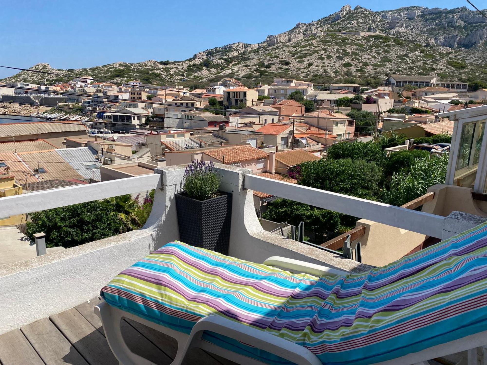 Au Coeur Du Parc National Du Massif Des Calanques, La Flibuste Des Goudes, Maison 2 Chambres, Climatisee, Jardins, Solarium, Proche Plage, Large Vue Mer Marselha Exterior foto