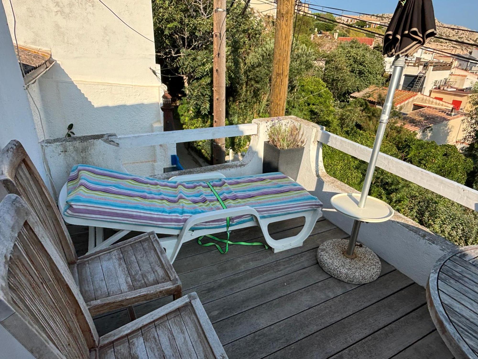 Au Coeur Du Parc National Du Massif Des Calanques, La Flibuste Des Goudes, Maison 2 Chambres, Climatisee, Jardins, Solarium, Proche Plage, Large Vue Mer Marselha Exterior foto